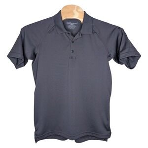 5.11 Tactical Series Men's Polo Shirt‎ Medium Gray Short Sleeve Pockets Utility